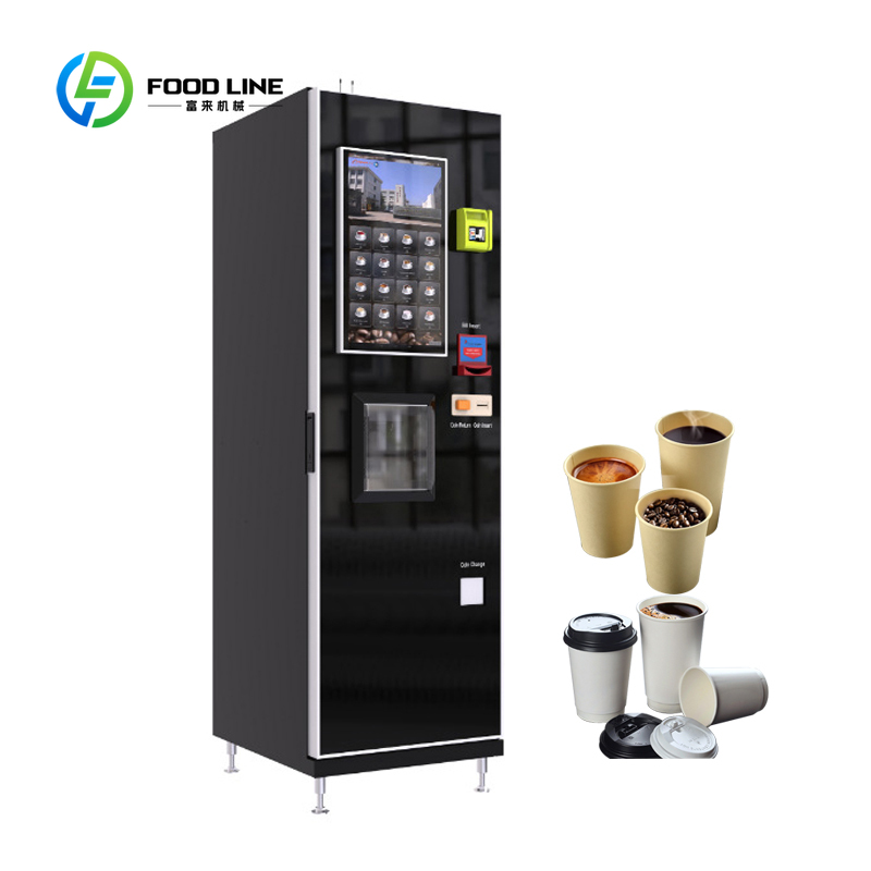 Coffee Tea Vending Machine For Office - セルフサービスコーヒー自動販売機タッチスクリーン温冷茶コーヒー飲料カスタマイズ可能なオフィス用自動販売機