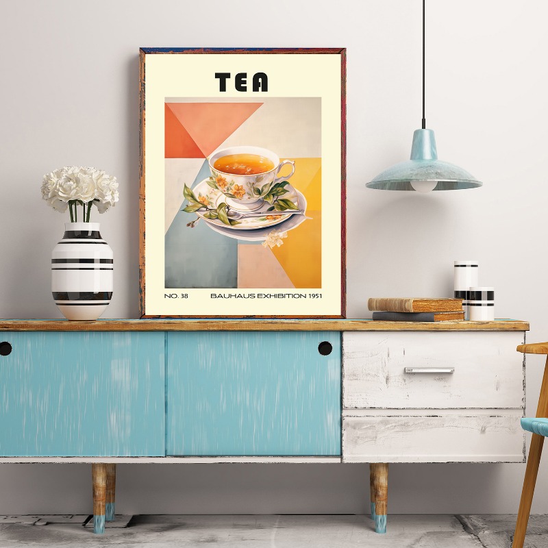 キッチン食品キャンバス絵画コーヒー茶スイカオレンジポスターや - Coffee And Tea Lyrics のレビューと価格