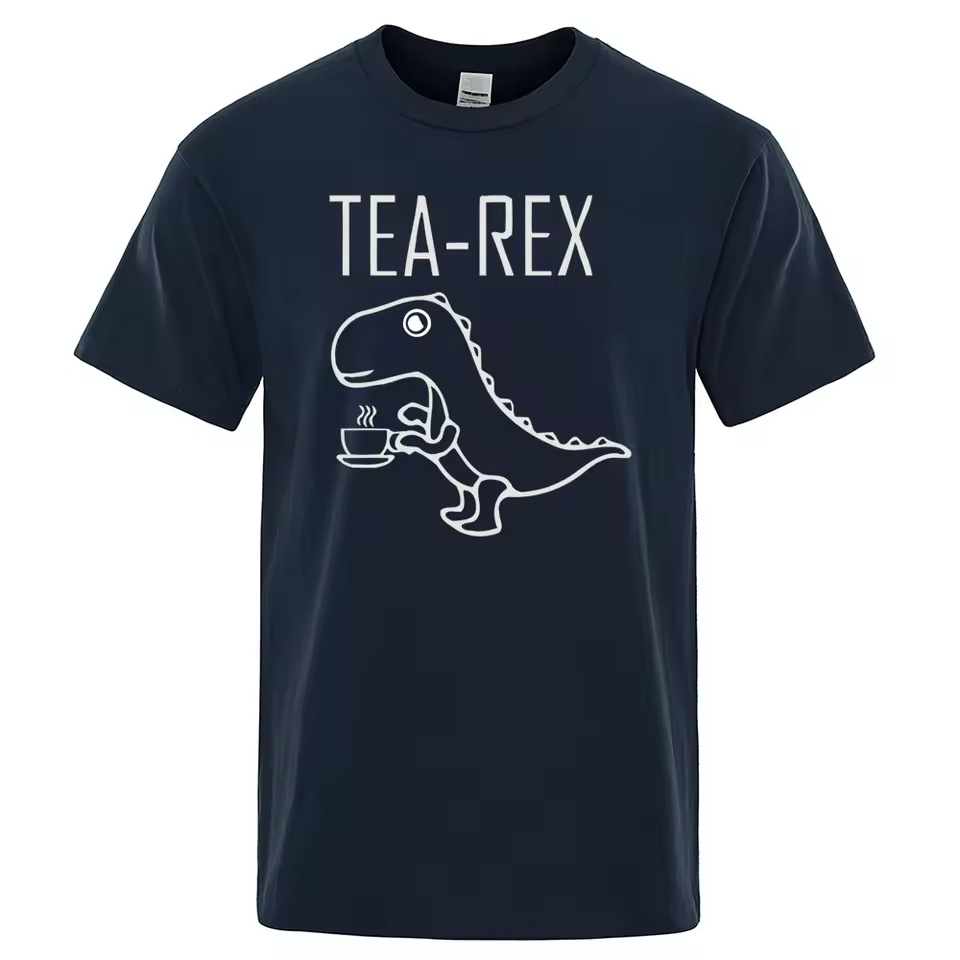 男性女性 Tシャツティーレックスおかしい恐竜ドリンクコーヒー - Coffee And Tea Lyrics のレビューと価格
