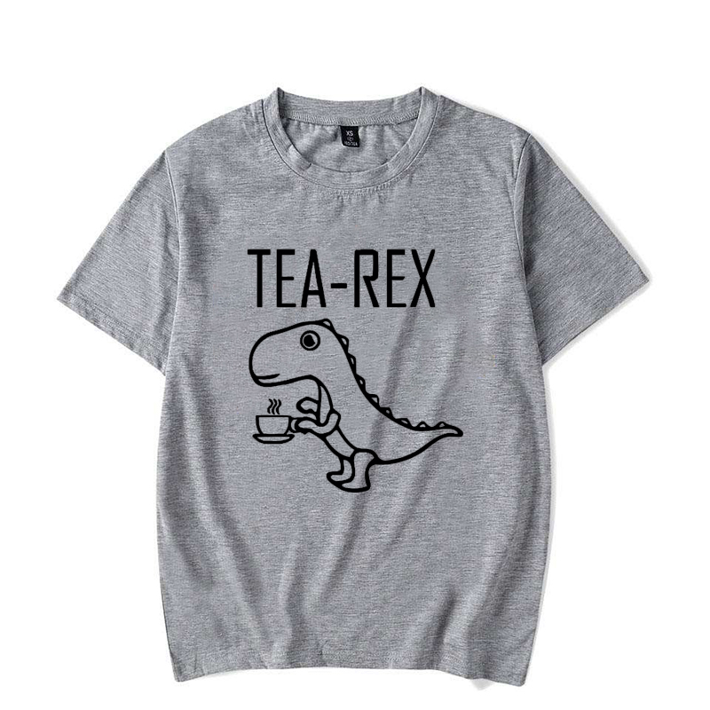男性女性 Tシャツティーレックスおかしい恐竜ドリンクコーヒー - Coffee And Tea Lyrics のレビューと価格