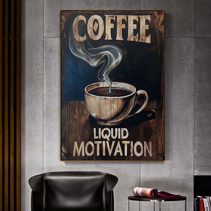 ヴィンテージのドリンクポスター,家の装飾,コーヒー,紅茶,シ - Coffee And Tea Lyrics のレビューと価格