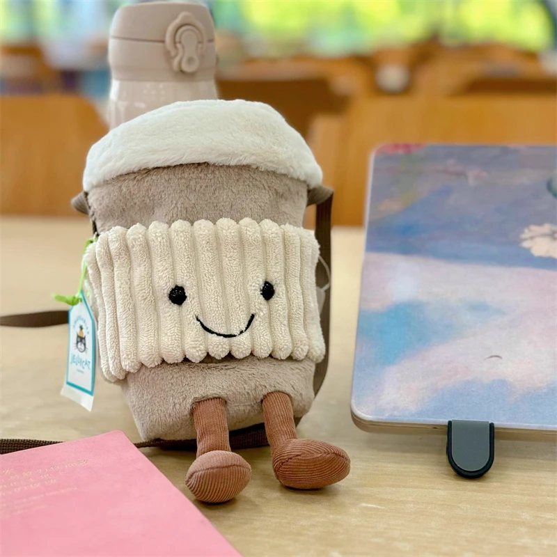 レプリカ漫画コーヒーミルクティーバッグペンダントぬいぐるみキ - Coffee And Tea Lyrics のレビューと価格