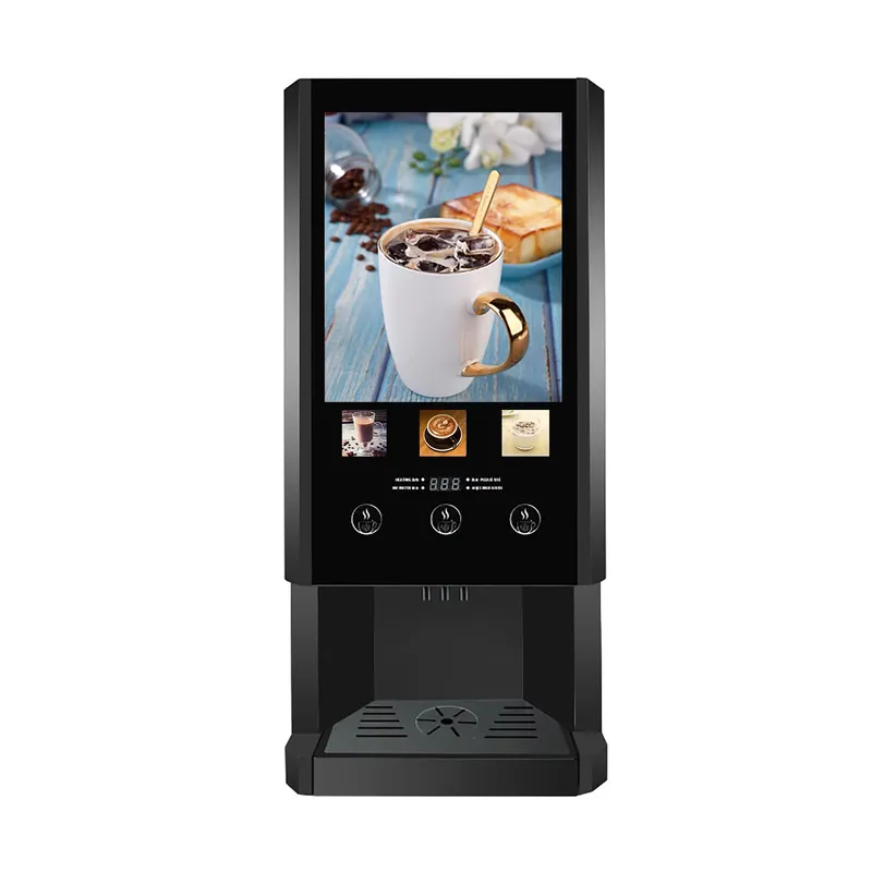 E30S 3 ミルクティー自動販売機全自動コーヒー自動販売機 - Coffee Tea Vending Machine For Office のレビューと価格