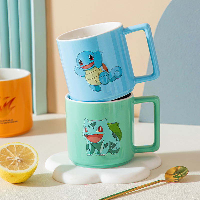 新しい漫画ポケモンピカチュウマグ朝食ミルクカップかわいいドリ - Coffee Y Tea のレビューと価格