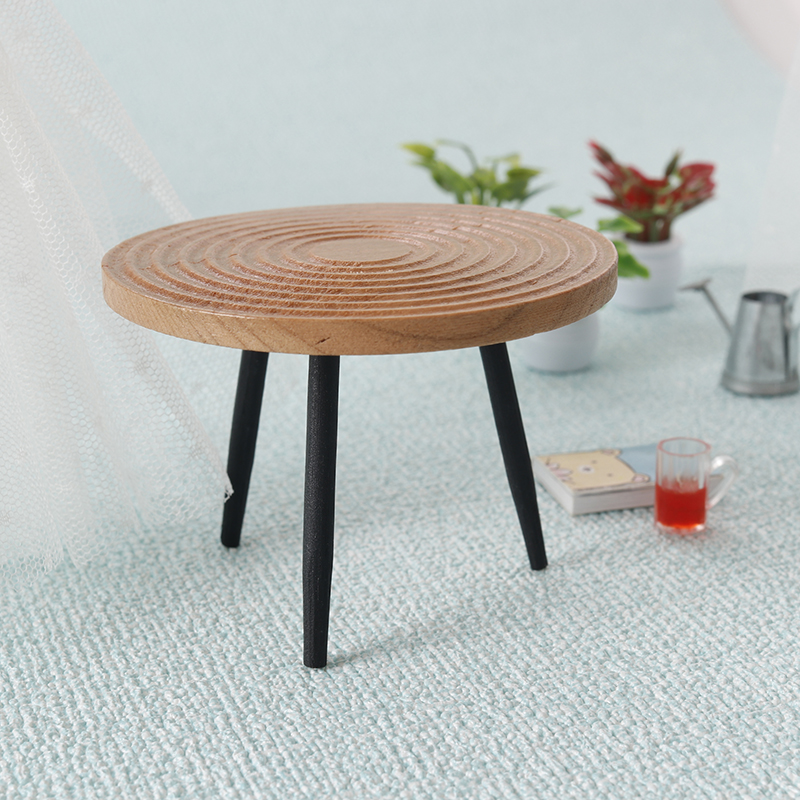 1:12 ドールハウスミニチュアラウンドテーブルティーテーブ - Coffee Y Tea のレビューと価格
