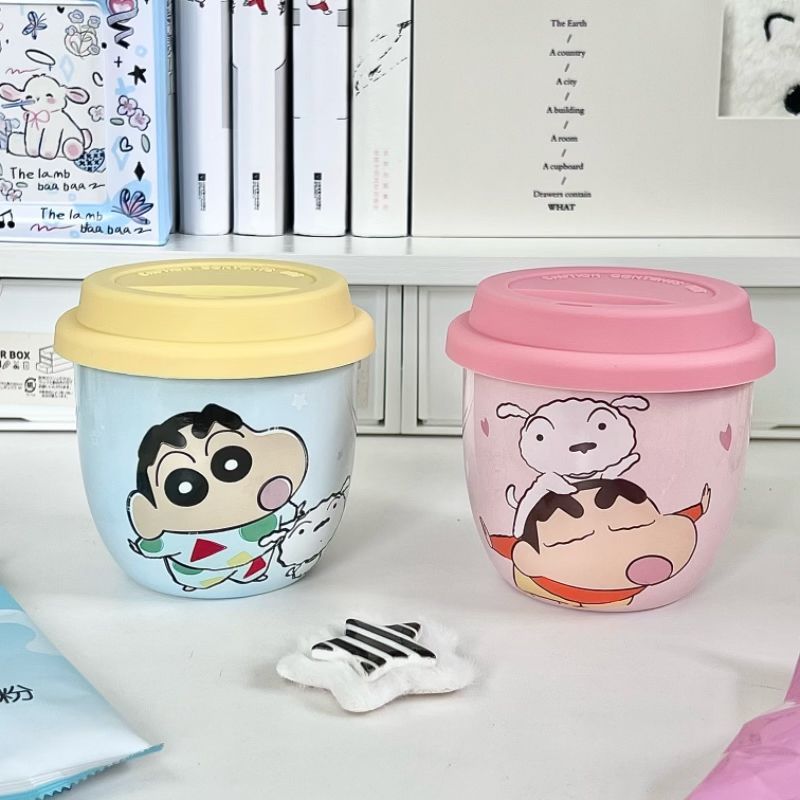 クレヨンしんちゃん ポータブルセラミックコーヒーマグ 蓋付き - Coffee Y Tea のレビューと価格