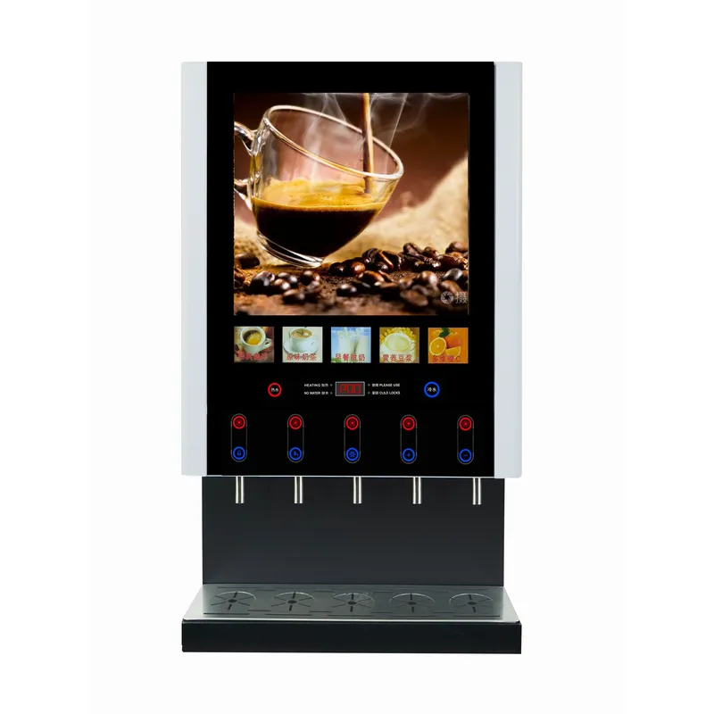 50SCW-12自動コーヒー販売機 ホットアイスインスタント - Coffee Tea Vending Machine For Office のレビューと価格
