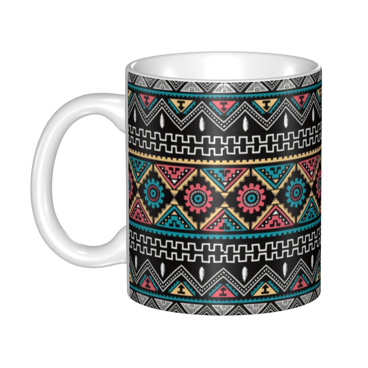 カスタマイズされたボヘミアン壁紙マグカップ DIY セラミッ - Wallpaper Coffee And Tea のレビューと価格