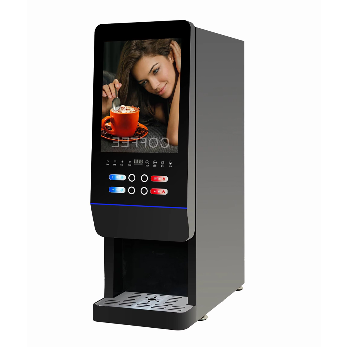 E-20SWミルクティー自動販売機、オフィス用全自動インスタ - Coffee Tea Vending Machine For Office のレビューと価格