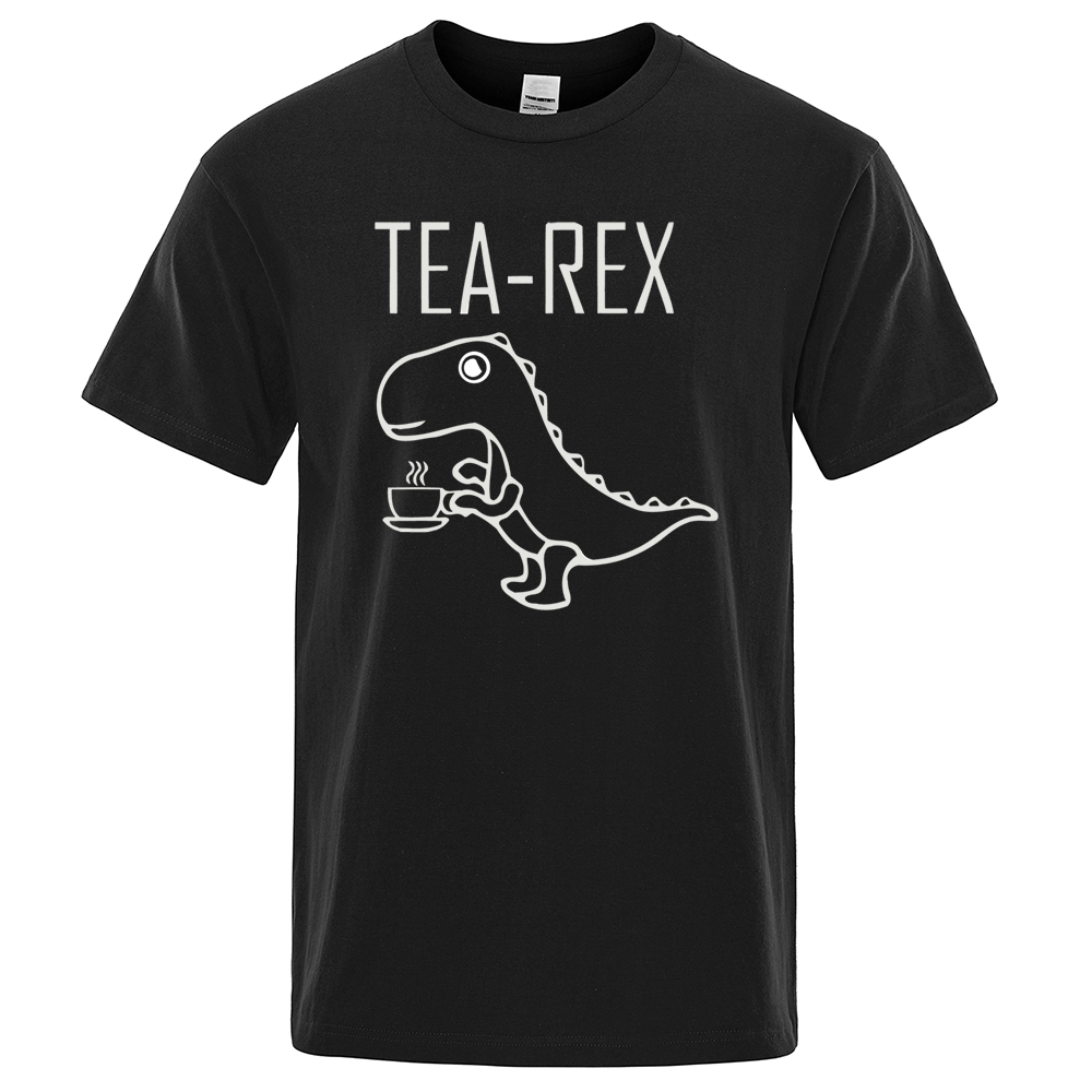 男性女性 Tシャツティーレックスおかしい恐竜ドリンクコーヒー - Coffee And Tea Lyrics のレビューと価格