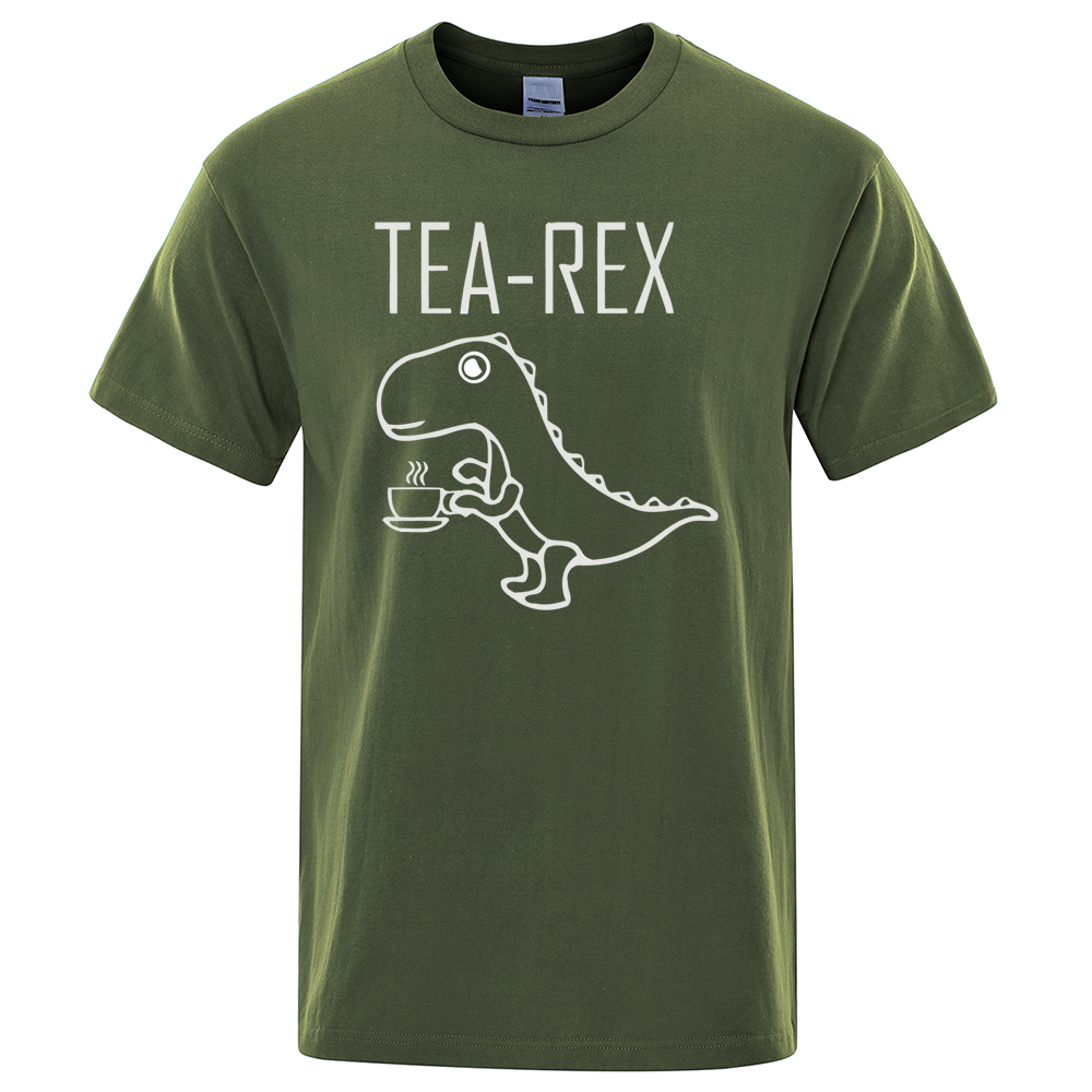男性女性 Tシャツティーレックスおかしい恐竜ドリンクコーヒー - Coffee And Tea Lyrics のレビューと価格