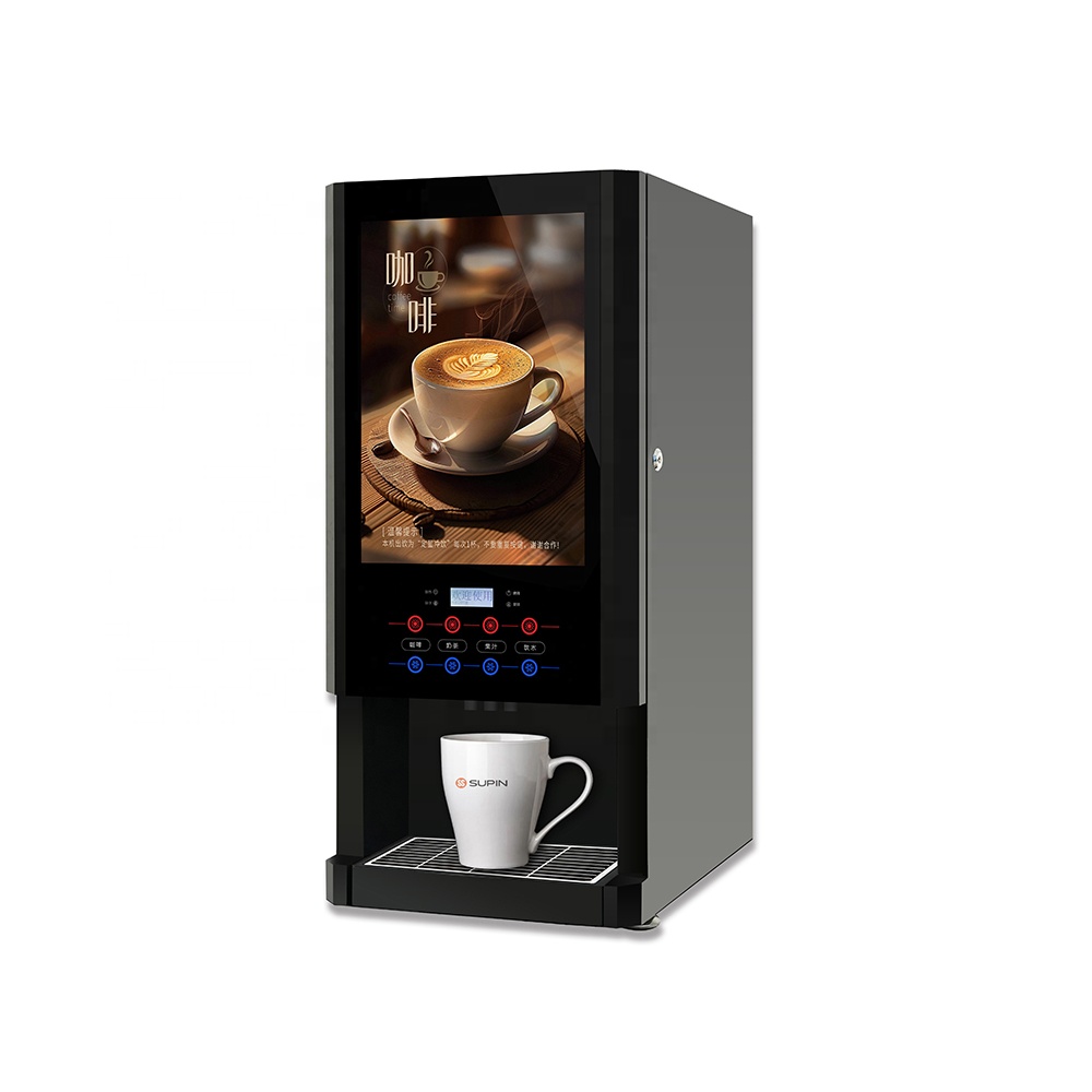 SUPINオフィス用ミルク・ティー自動販売機、全自動インスタ - Coffee Tea Vending Machine For Office のレビューと価格