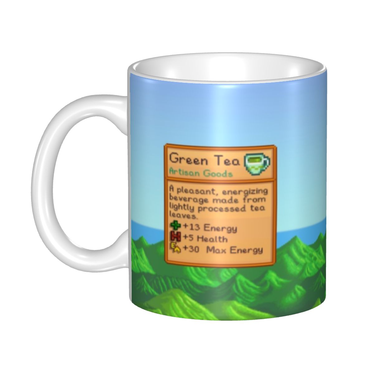 スターデューバレー緑茶マグパーソナライズされたセラミックコー - Valley Tea And Coffee のレビューと価格