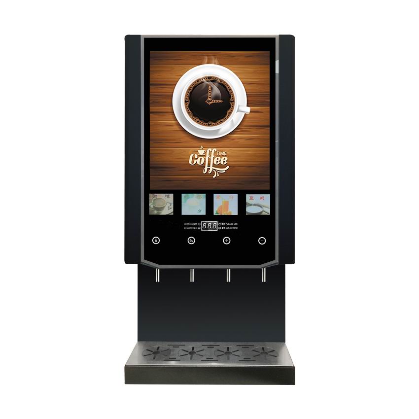 40秒4種類ミルクティー自動販売機セルフサービスインスタント - Coffee Tea Vending Machine For Office のレビューと価格