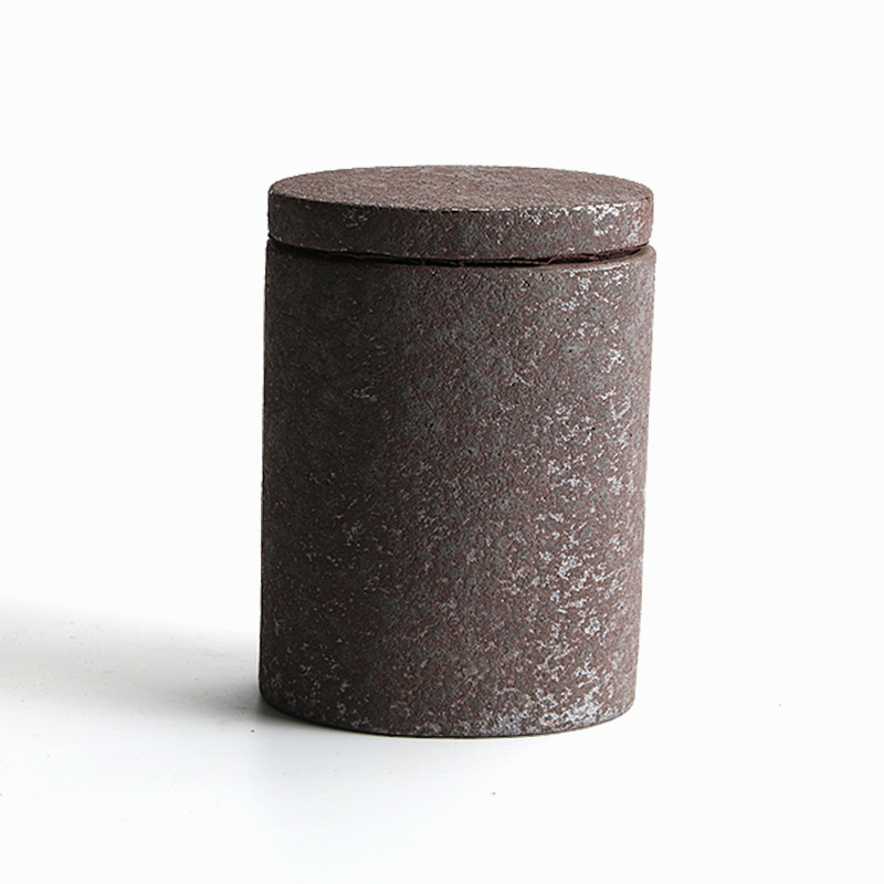 ヴィンテージ陶器茶瓶円筒セラミック保存瓶デスクトップ装飾品家 - Coffee Tea Sugar Container Set のレビューと価格
