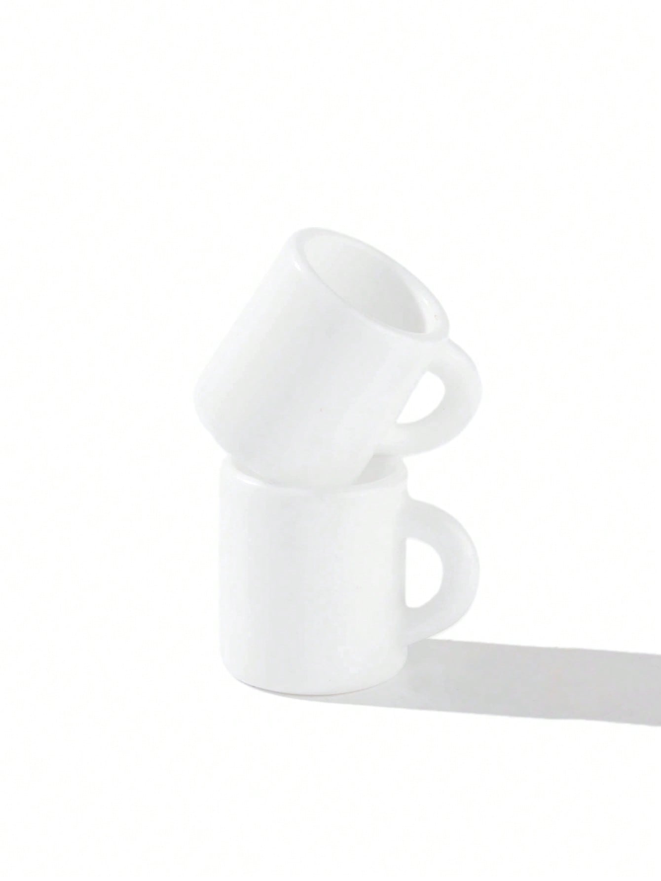 10個入りドールハウスミニチュアホワイトマグカップ：キッチン - Coffee Y Tea のレビューと価格