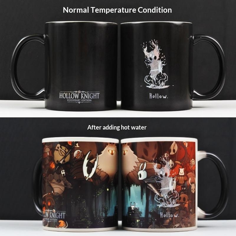 ホロウナイト熱感知変色マグカップ両面ゲームグッズコーヒー水カ - Coffee Y Tea のレビューと価格