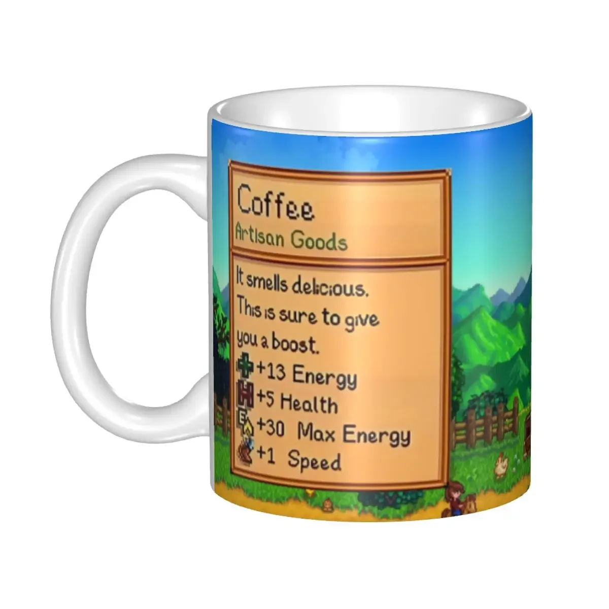 カスタマイズされたスターデューバレーのビデオゲーマー向けマグ - Valley Tea And Coffee のレビューと価格